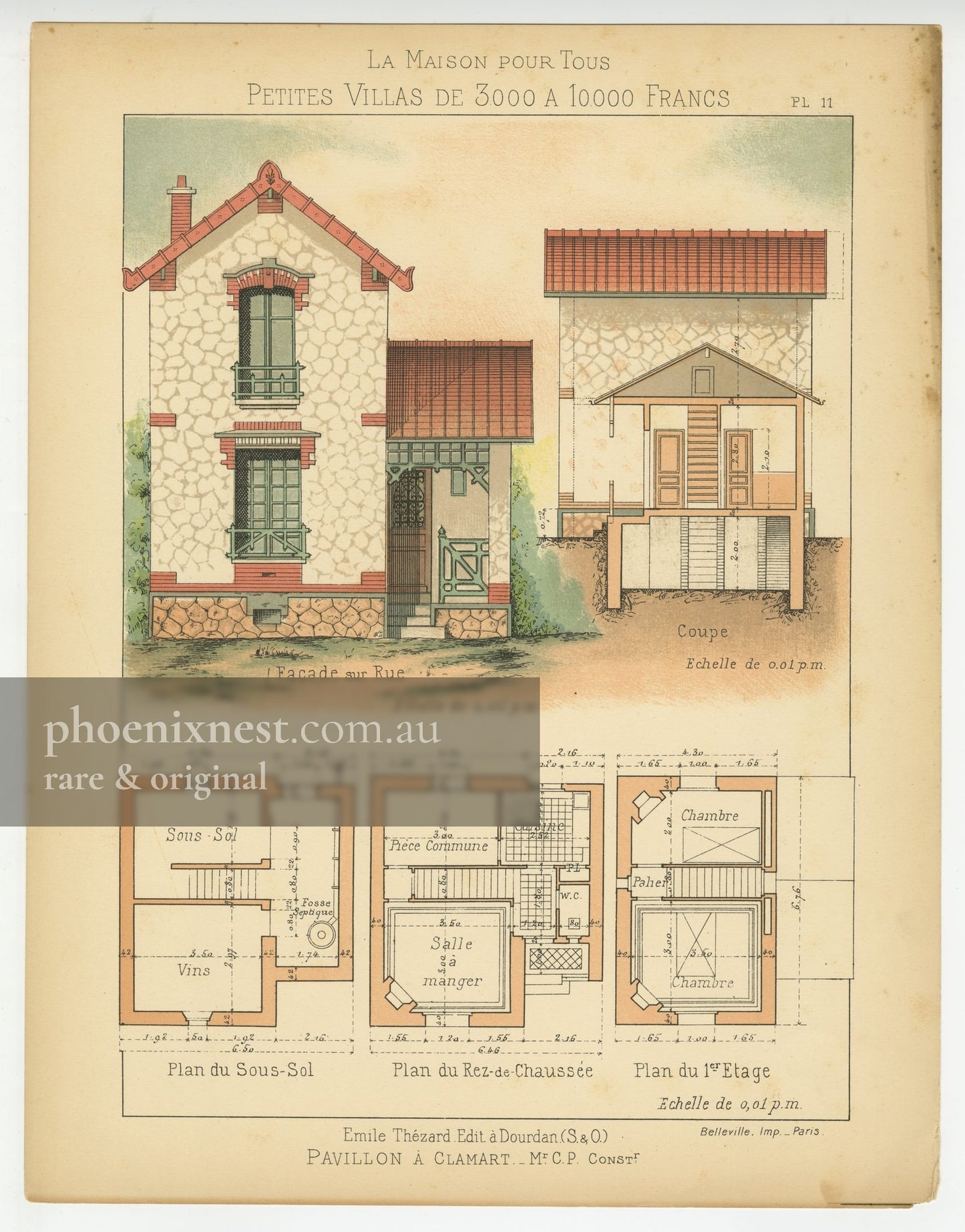 Villa in Clamart, Plate 11 — La Maison Pour Tous