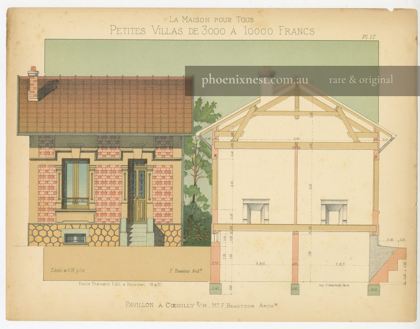 Pavilion in Cœuilly, Plate 17 — La Maison Pour Tous