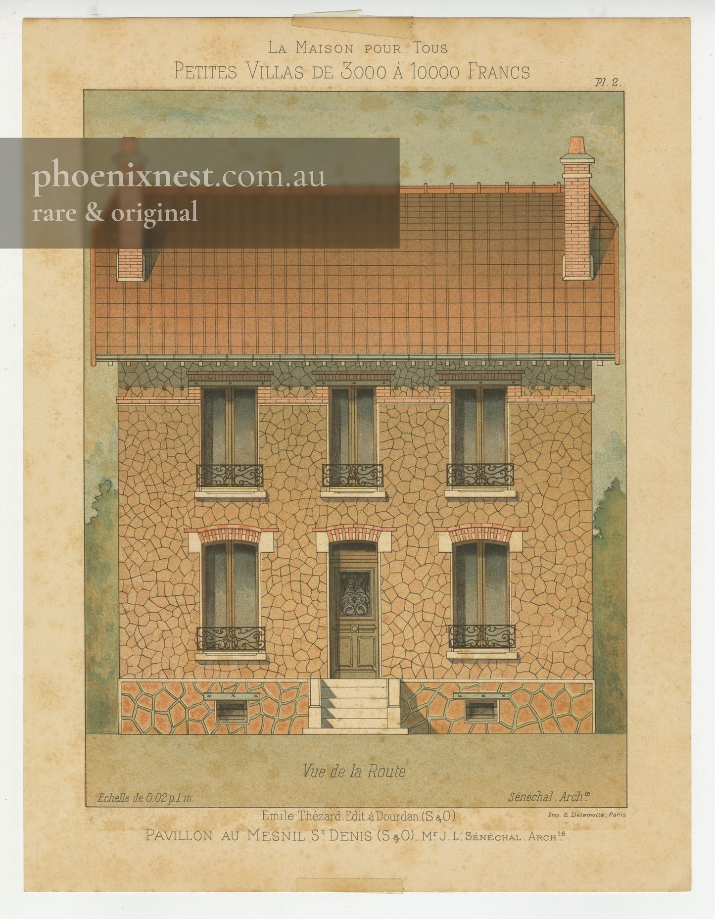 Pavilion in Mesnil-Saint-Denis, Pl. 2 — La Maison Pour Tous