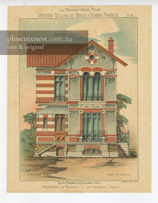 Villa in Le Raincy, Pl. 25 — La Maison Pour Tous