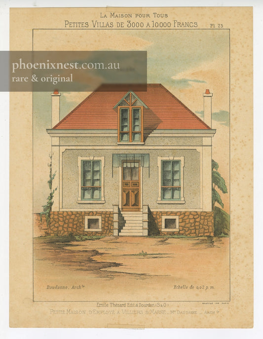 House in Villiers-sur-Marne, Pl. 23 — La Maison Pour Tous