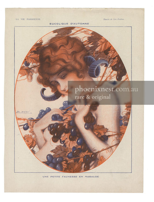Fauness with Grapes — Fontan