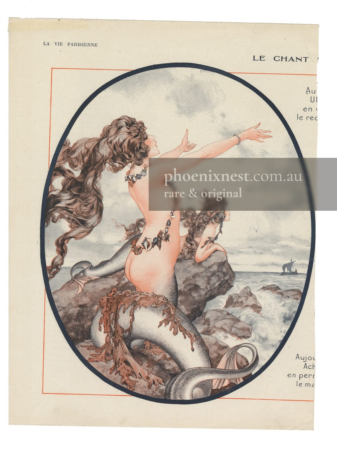 Le Chant des Sirènes — Barbier