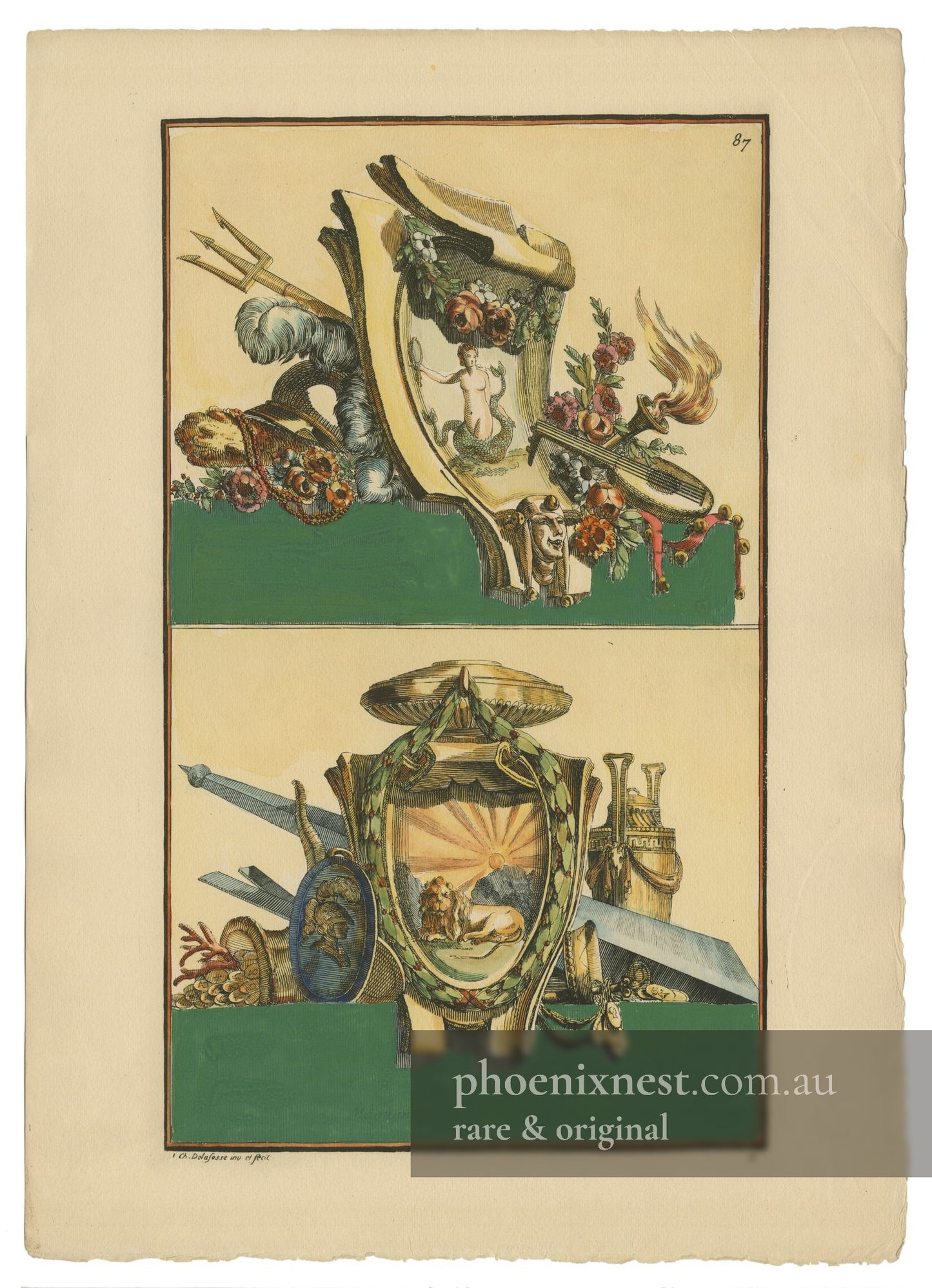 Ornamental Designs, Pl. 87 — Nouvelle Iconologie Historique