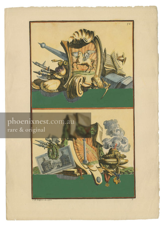 Trophies of Arts and Architecture, Pl. 3 — Nouvelle Iconologie Historique