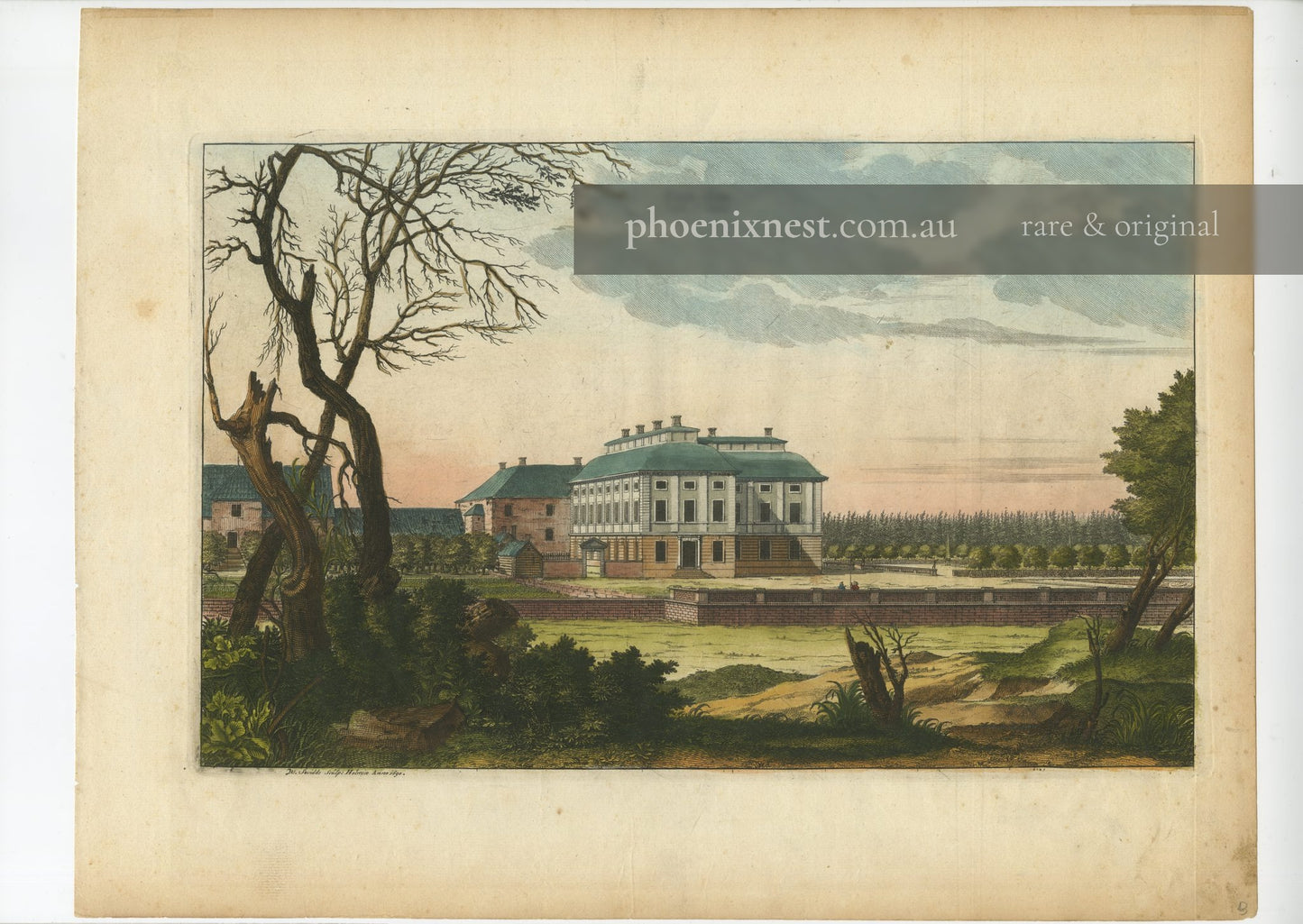Ekolssund Castle — Sandrart