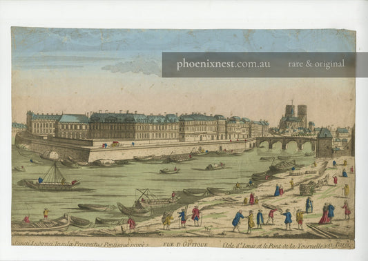 Île Saint-Louis and Pont de la Tournelle — Basset