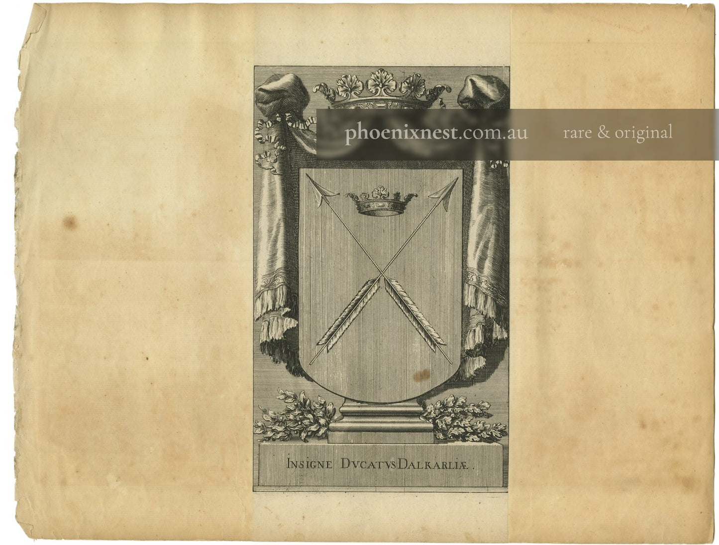 Dalecarlia Coat of Arms — Pufendorf