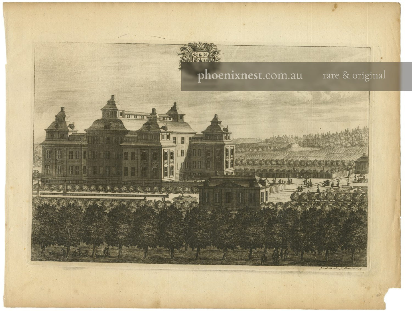 Eriksberg Castle, South View — Aveelen