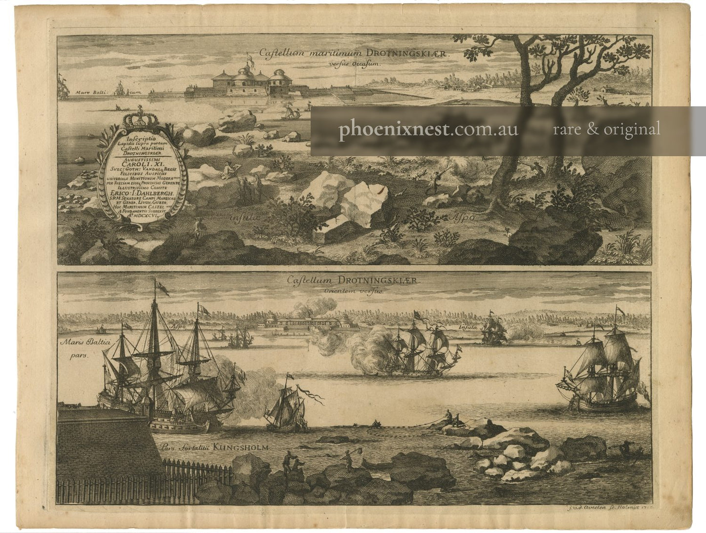 Drottningskär and Kungsholm Forts — Aveelen