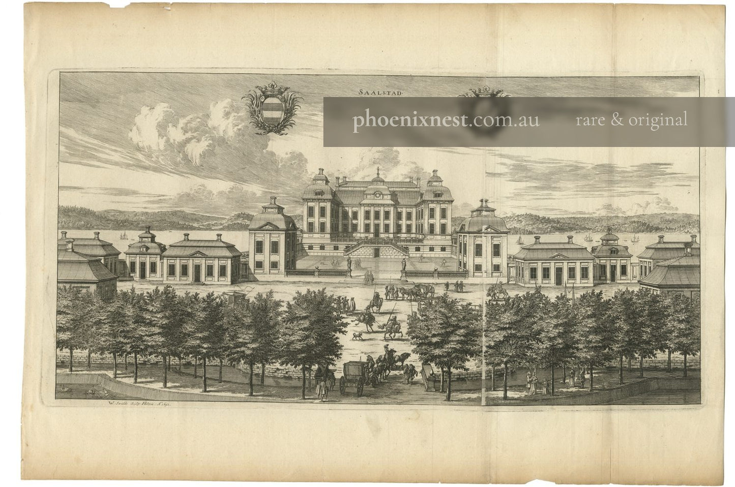 Salsta Palace, East View — Swidde