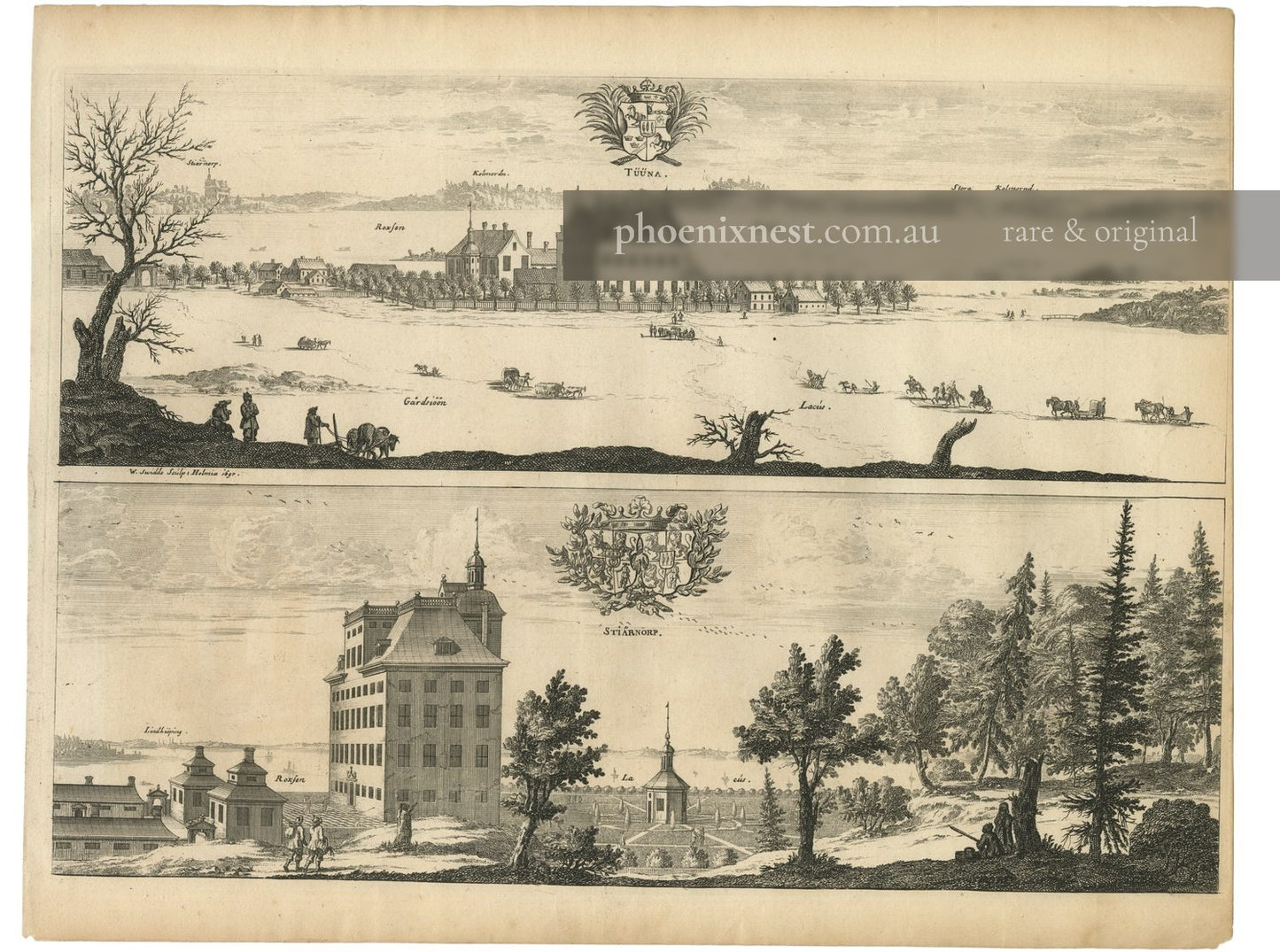 Tuna and Stjärnorp Castles — Swidde
