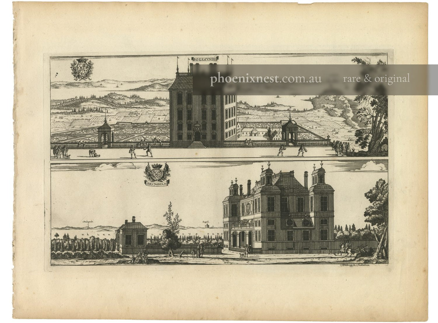 Bogesund and Brynsholm Castles — Dahlbergh