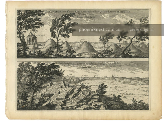 Gamla Uppsala, Royal Mounds and Mora Stones — Dahlbergh