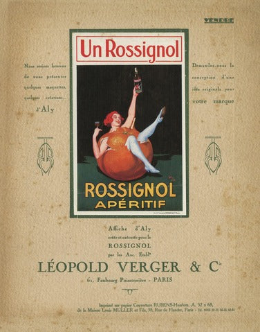 Rossignol Apéritif — Aly