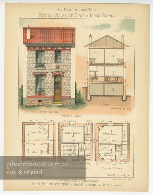 Villa in Clamart, Plate 10 — La Maison Pour Tous