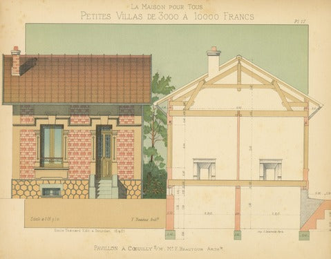 Pavilion in Cœuilly, Plate 17 — La Maison Pour Tous