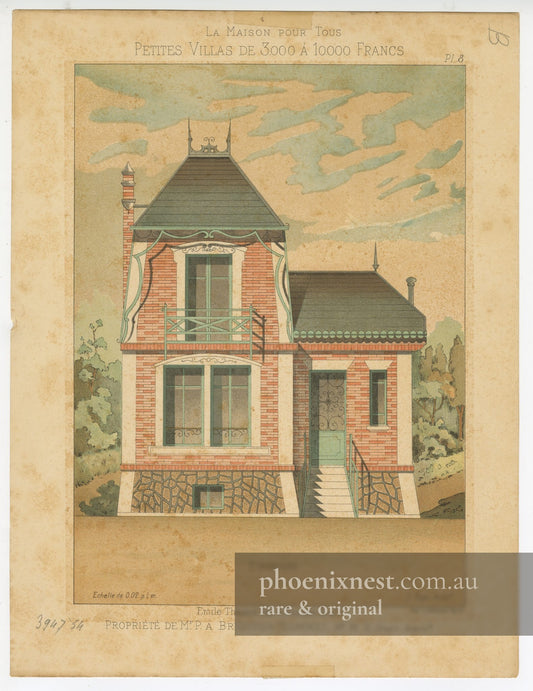 Villa in Somme, Plate 8 — La Maison Pour Tous