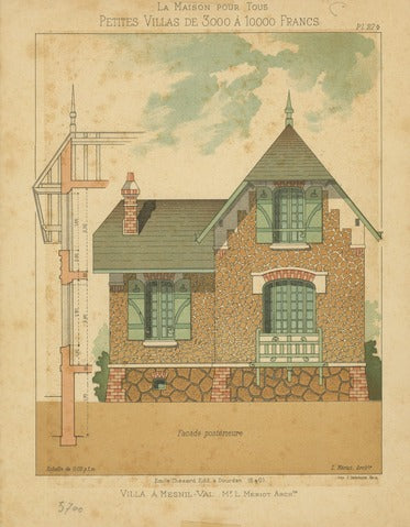 Villa at Mesnil-Val, Pl. 274 — La Maison Pour Tous
