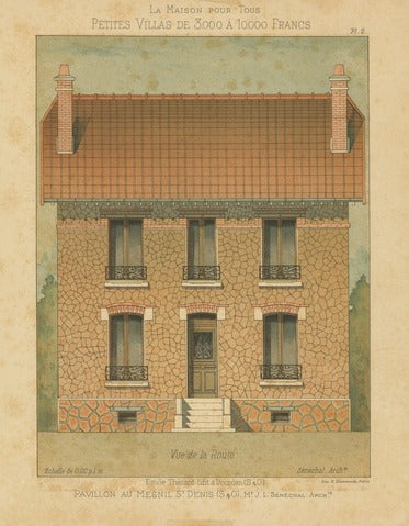 Pavilion in Mesnil-Saint-Denis, Pl. 2 — La Maison Pour Tous