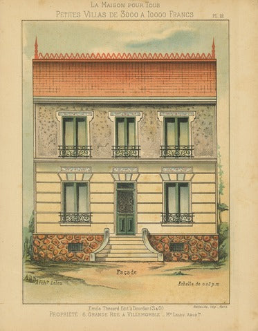 Small Villa, Pl. 12 — La Maison Pour Tous