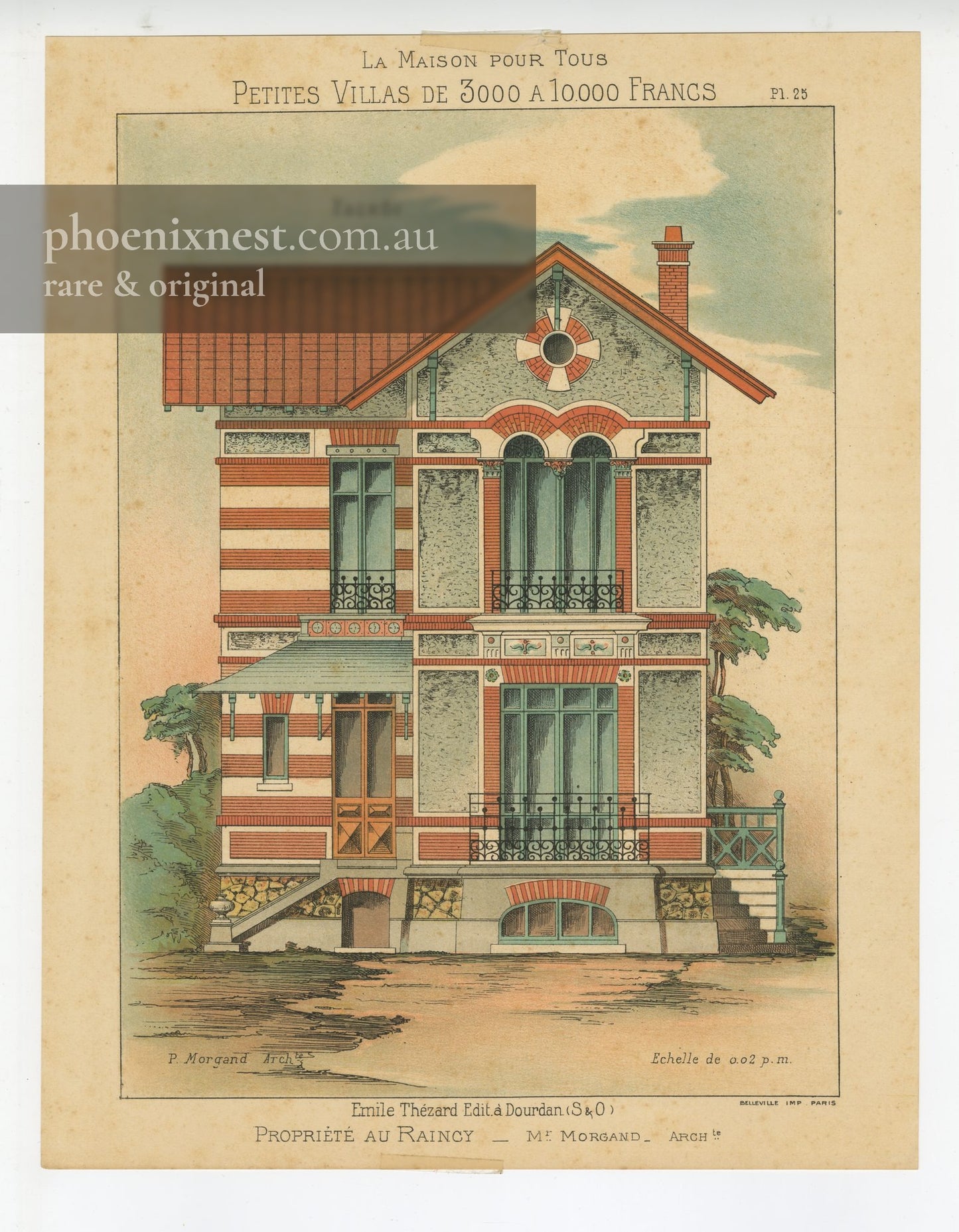 Villa in Le Raincy, Pl. 25 — La Maison Pour Tous