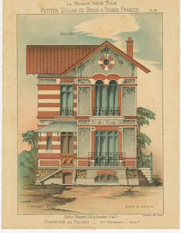 Villa in Le Raincy, Pl. 25 — La Maison Pour Tous