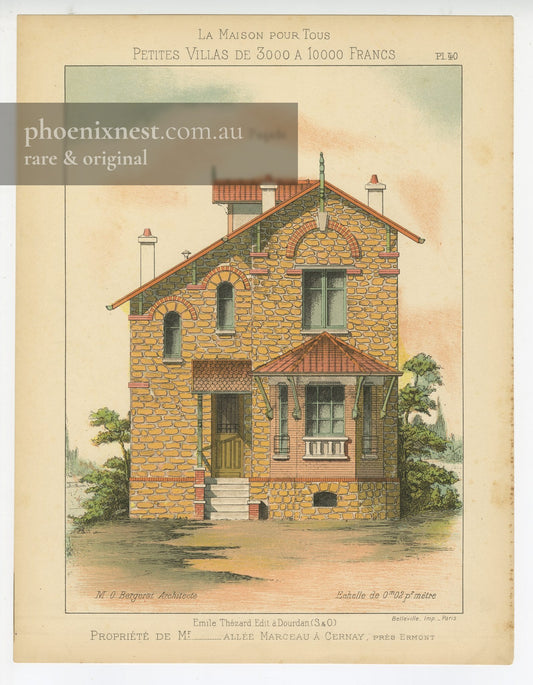 Villa in Cernay, Pl. 40 — La Maison Pour Tous