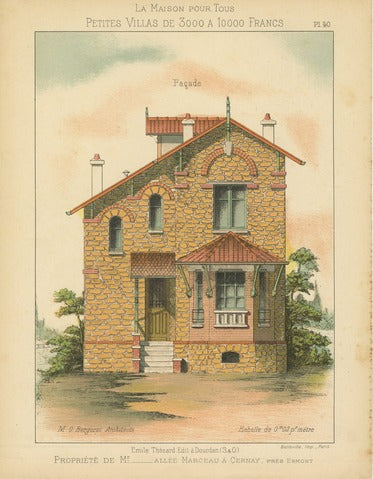 Villa in Cernay, Pl. 40 — La Maison Pour Tous