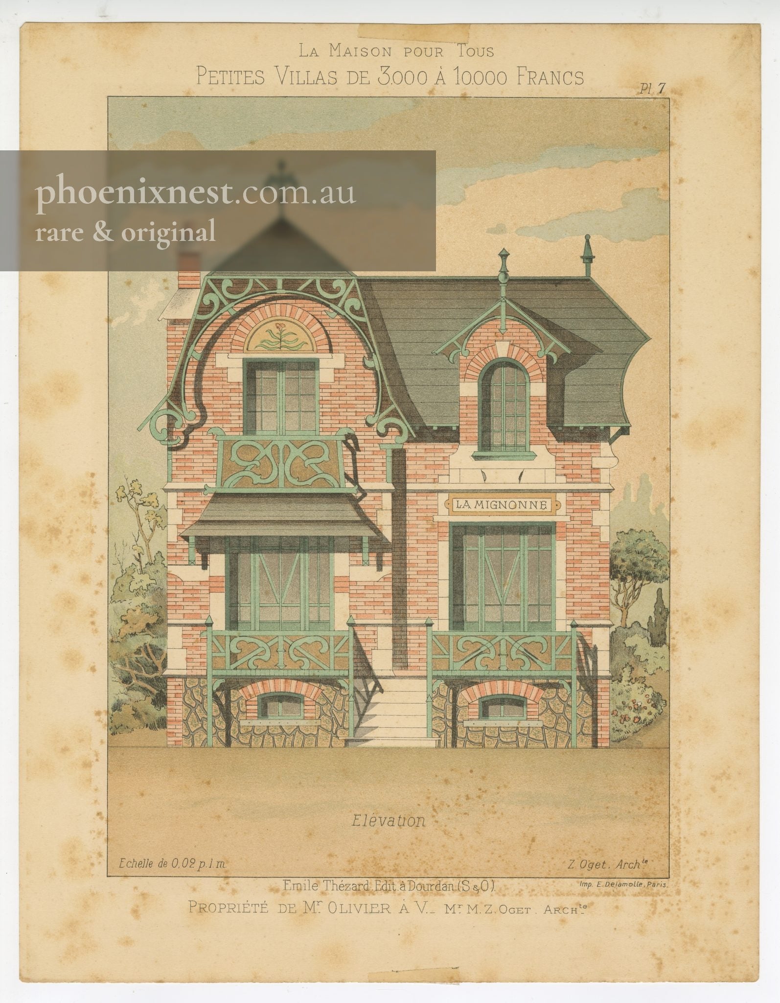 La Mignonne, Pl. 7 — La Maison Pour Tous