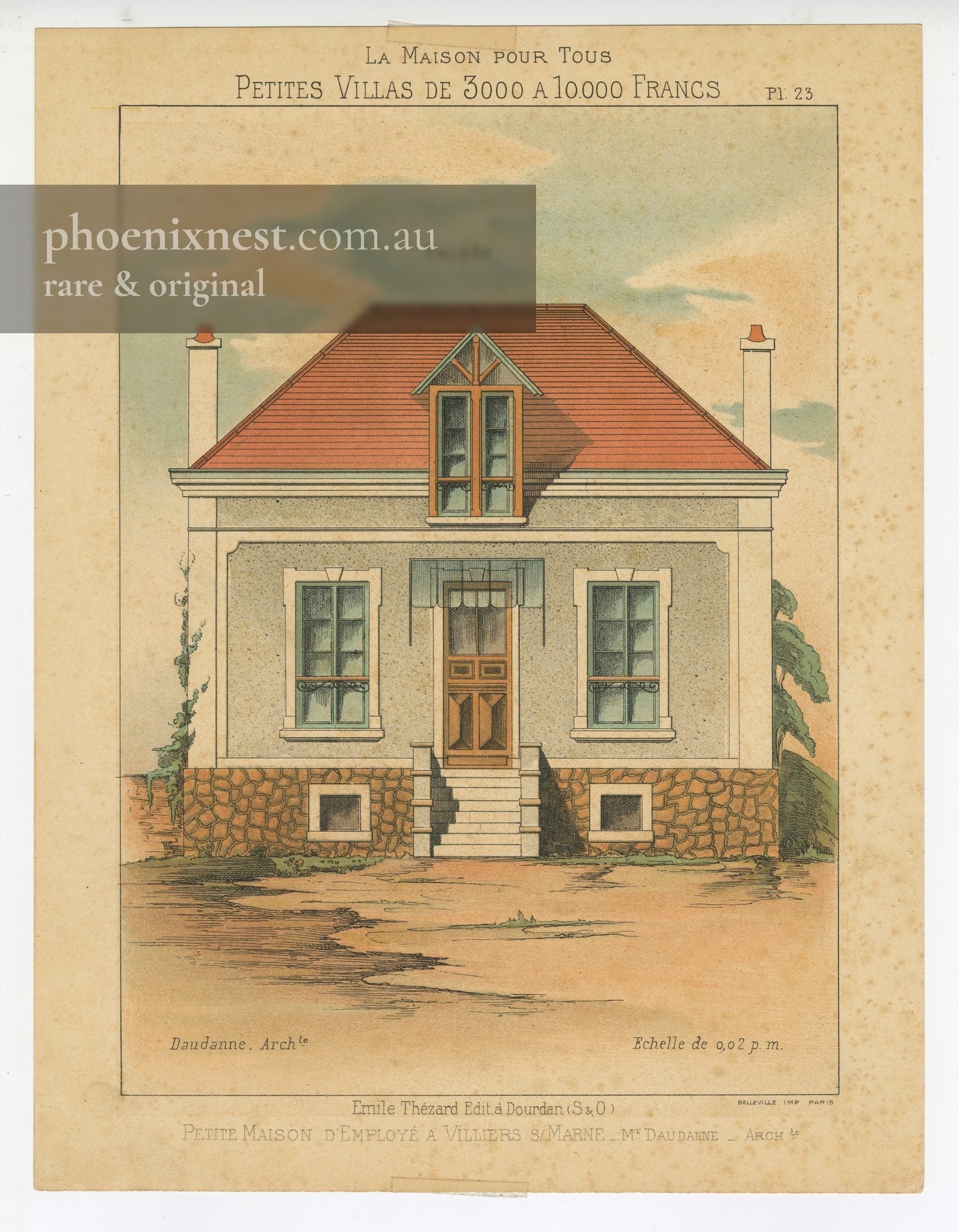 House in Villiers-sur-Marne, Pl. 23 — La Maison Pour Tous