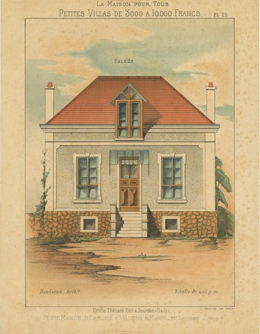 House in Villiers-sur-Marne, Pl. 23 — La Maison Pour Tous
