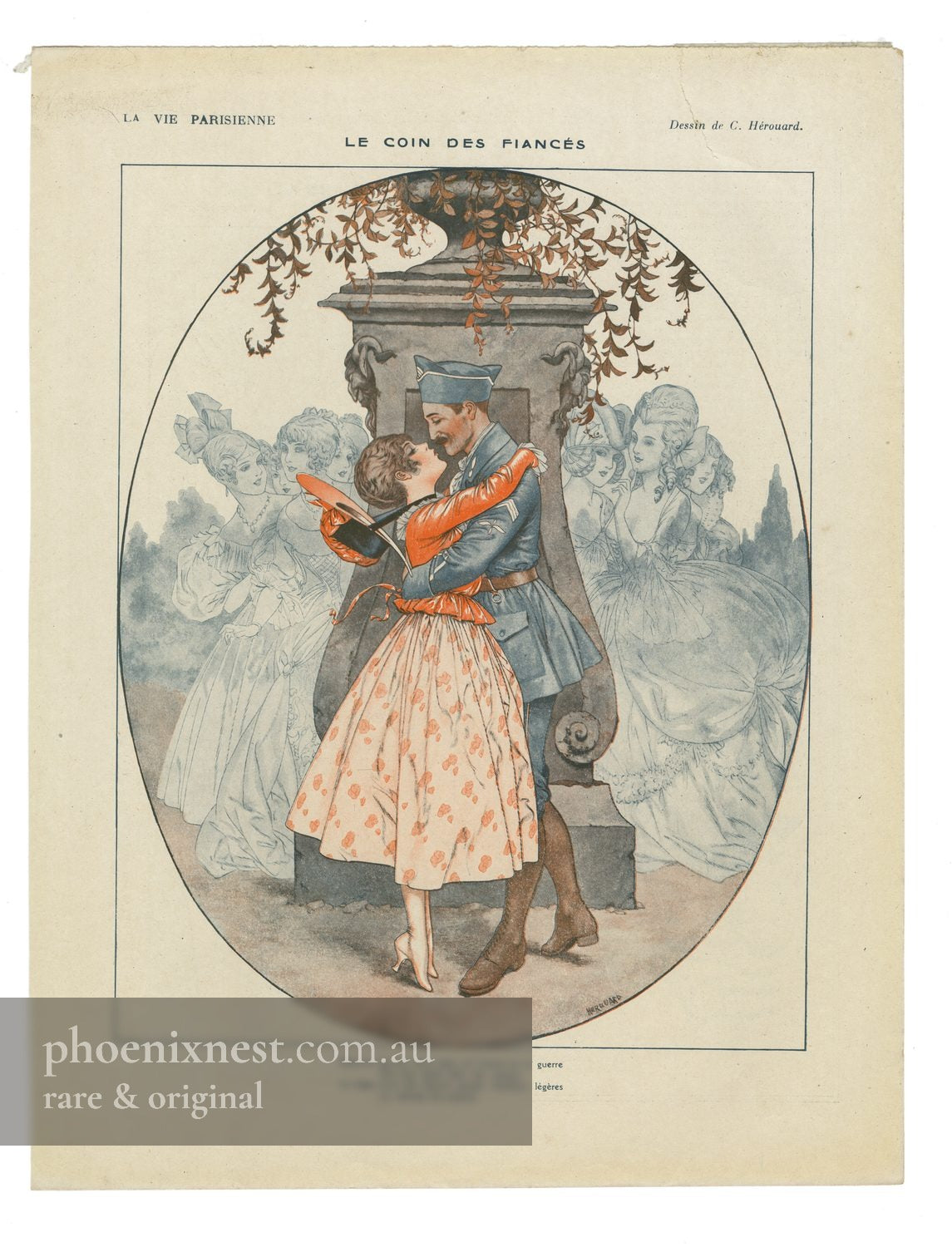The Lovers' Corner — Hérouard