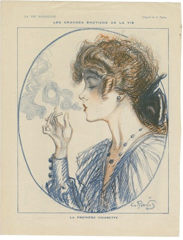 The First Cigarette — Pavis