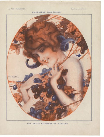 Fauness with Grapes — Fontan