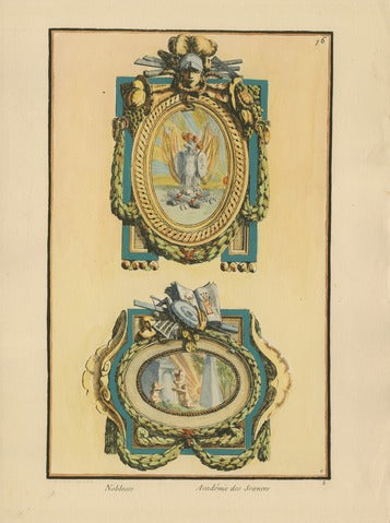 Allegories of Orders and Sciences, Pl. 76 — Encyclopédie