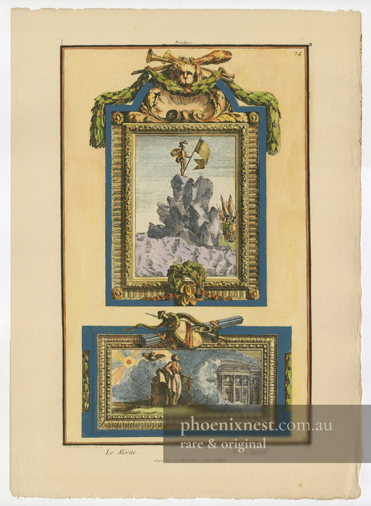 Merit and Counsel, Pl. 74 — Nouvelle Iconologie Historique