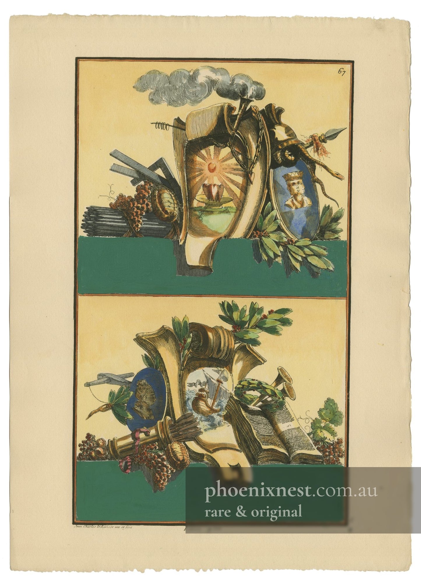 Attributes and Emblems, Pl. 67 — Nouvelle Iconologie Historique