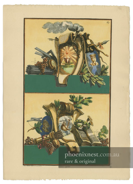 Attributes and Emblems, Pl. 67 — Nouvelle Iconologie Historique