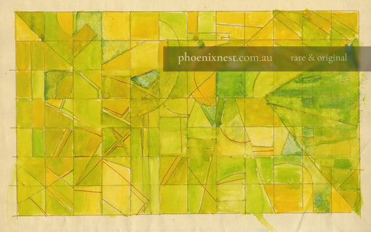 Abstract Composition (Yellow-Green)