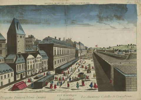 Ancient Customs Houses of Caesar, Vienna, Pl. 12 — Chereau