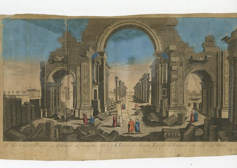 Great Temple in Palmyra, North Entrance — Wood