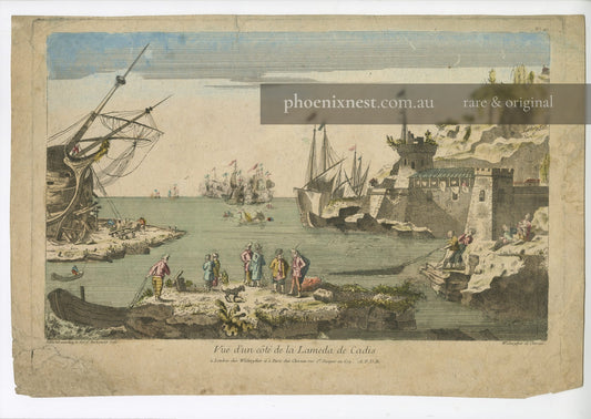 Alameda of Cadiz, Pl. 20 — Chereau