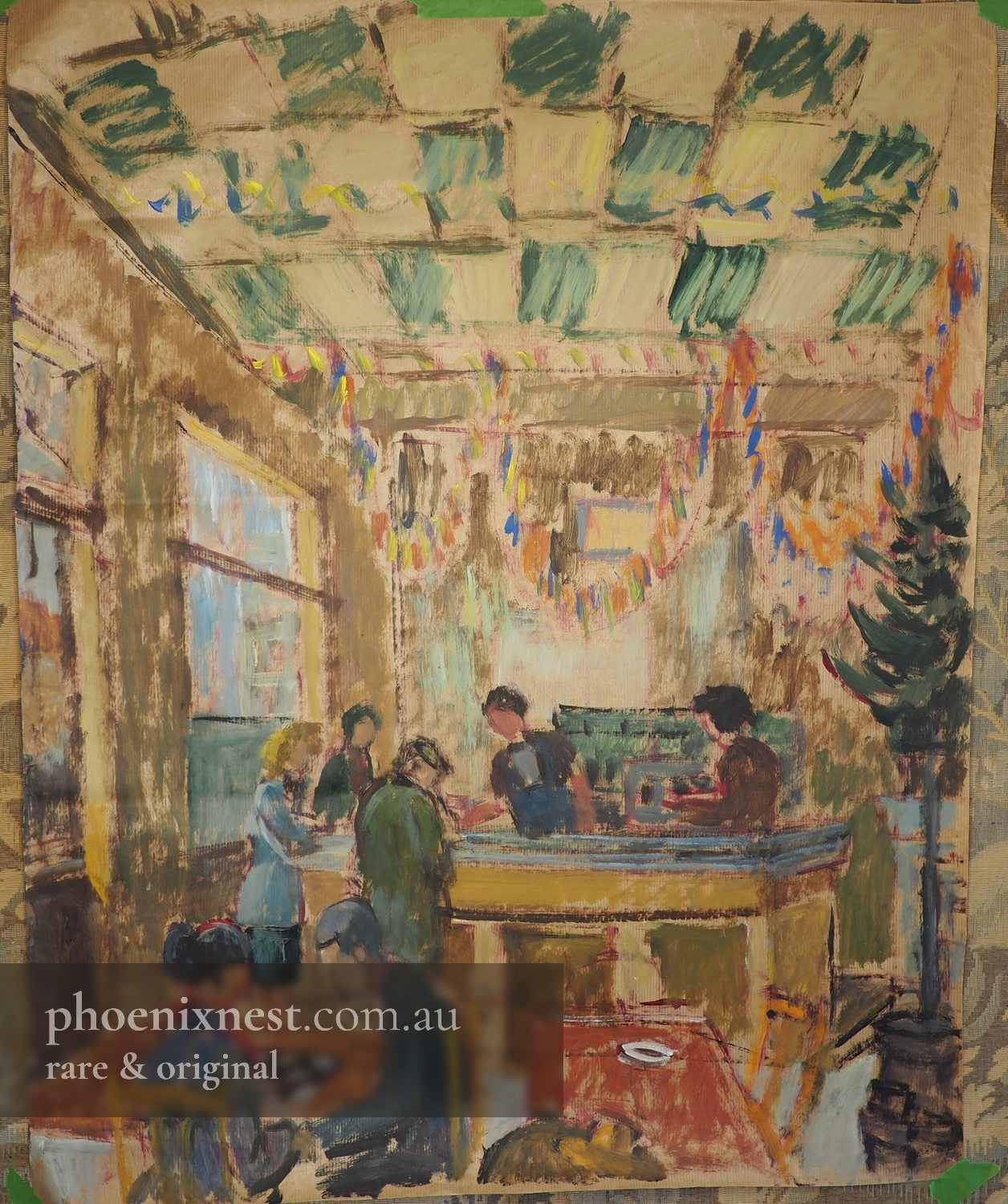 Christmas Tree Interior — French School