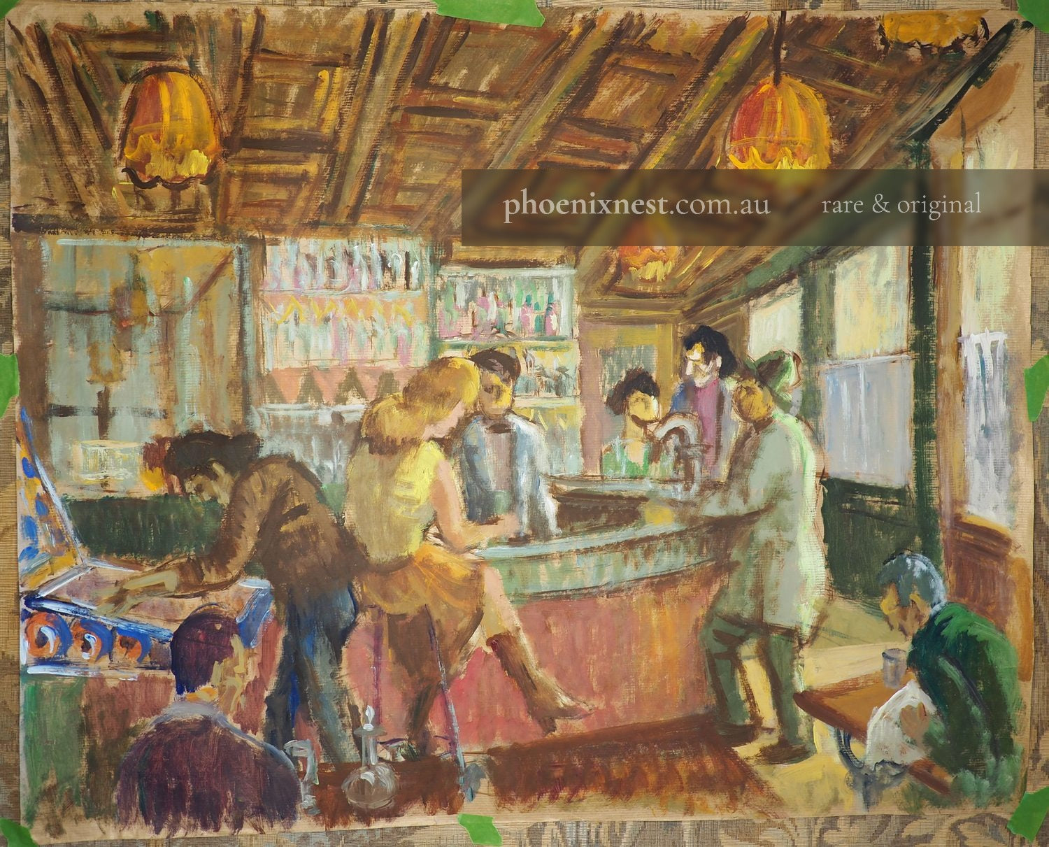 Café Scene — French School