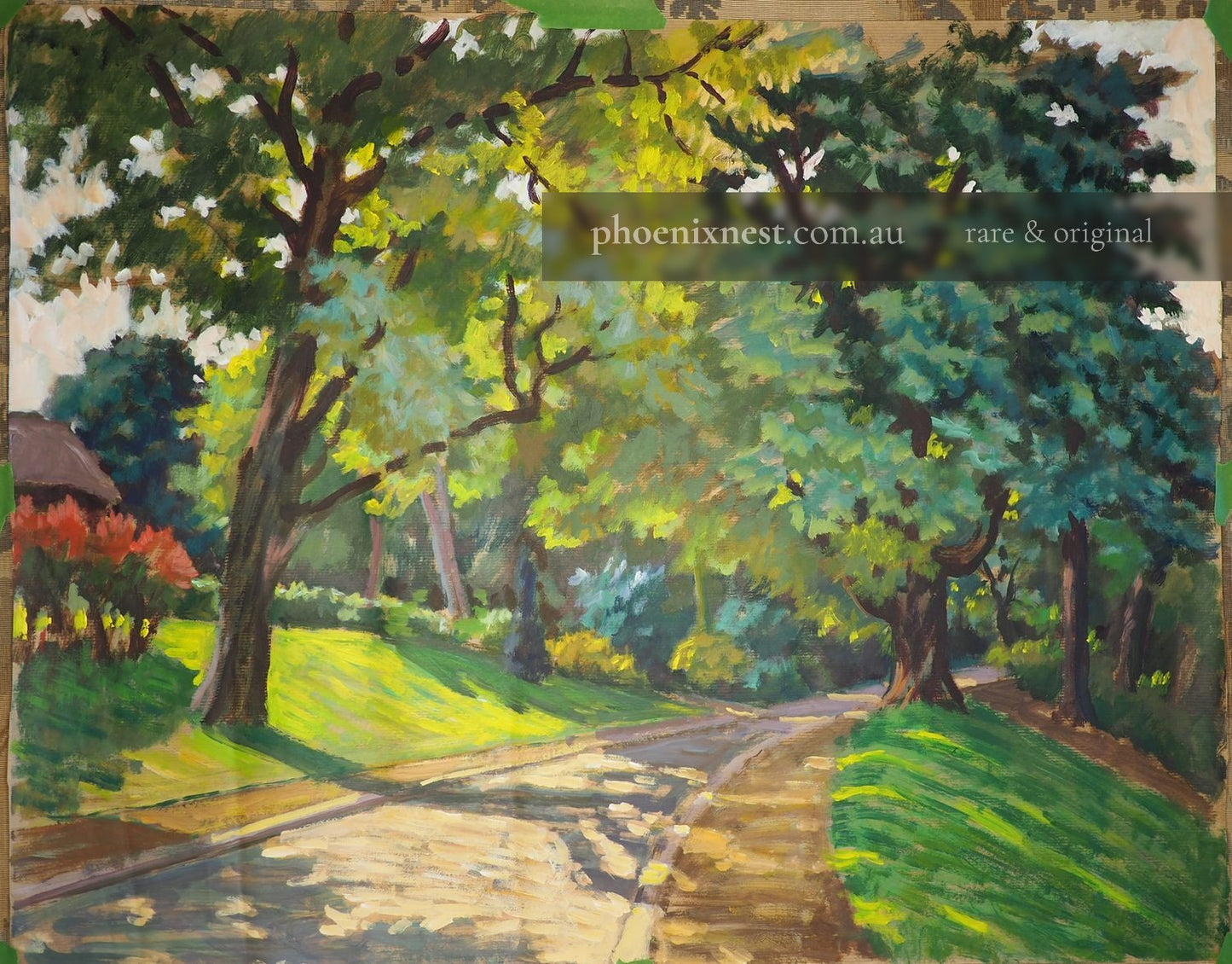 Tree-lined Road — French School