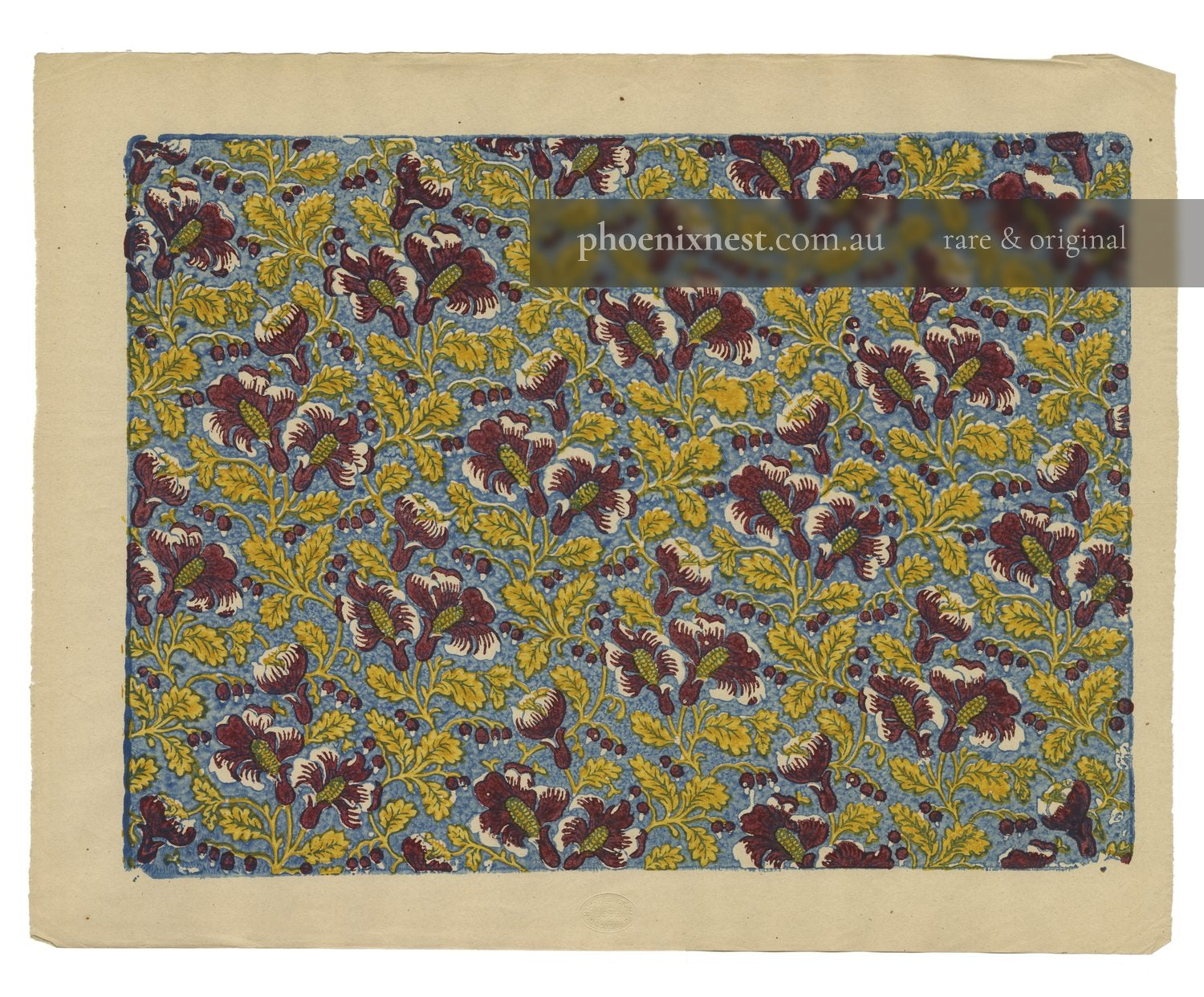 Indianate Floral Pattern — Remondini