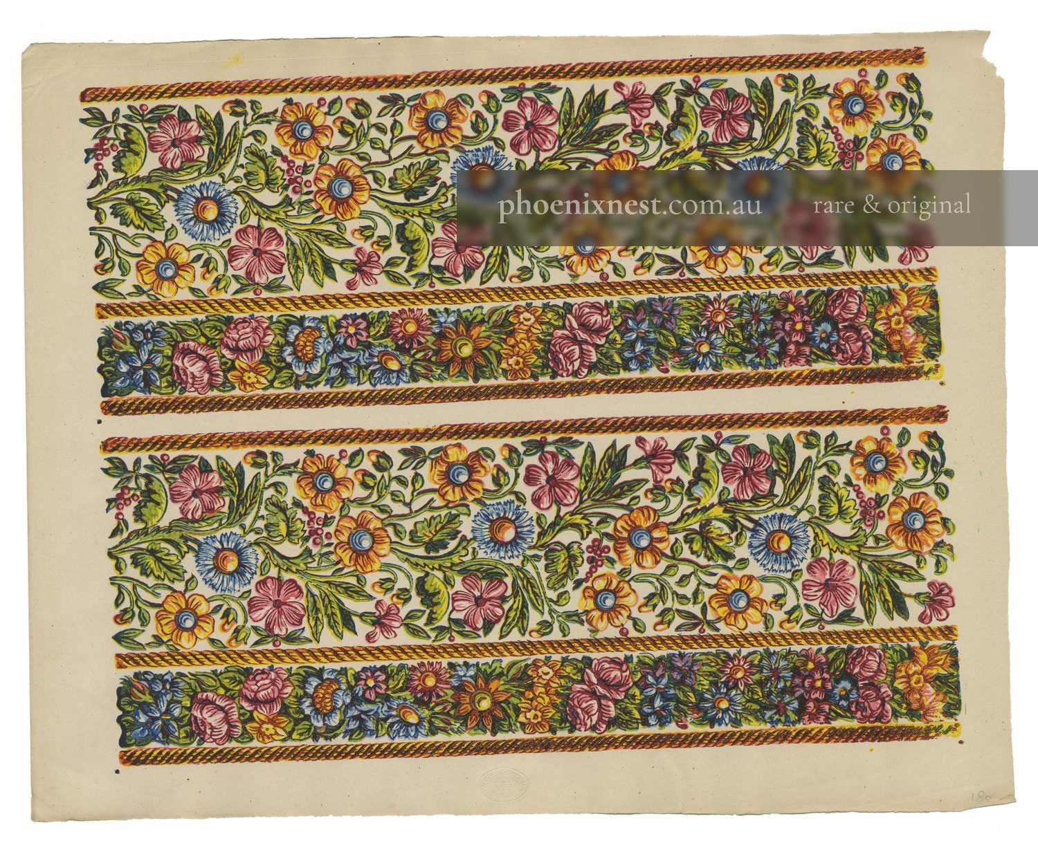 Floral Border Bands — Remondini