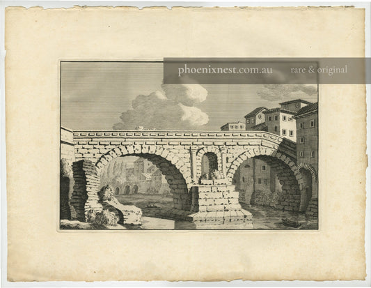 View of the Bridge of Augustus at Narni