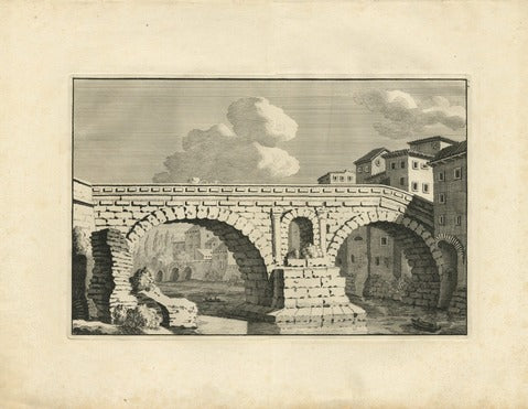 View of the Bridge of Augustus at Narni